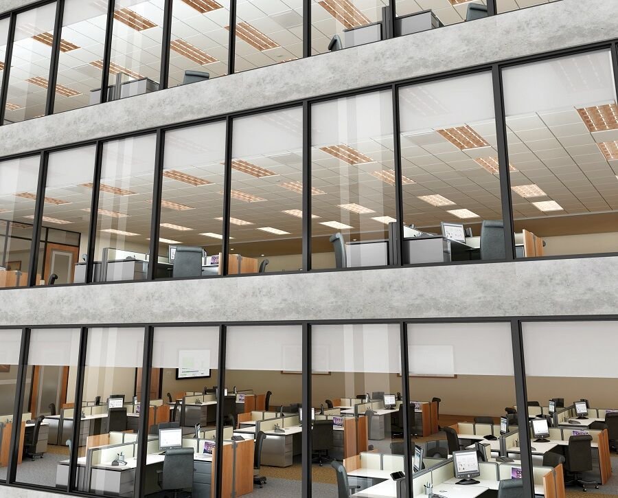 Motorized Shades Add Value to Your Whole Workspace