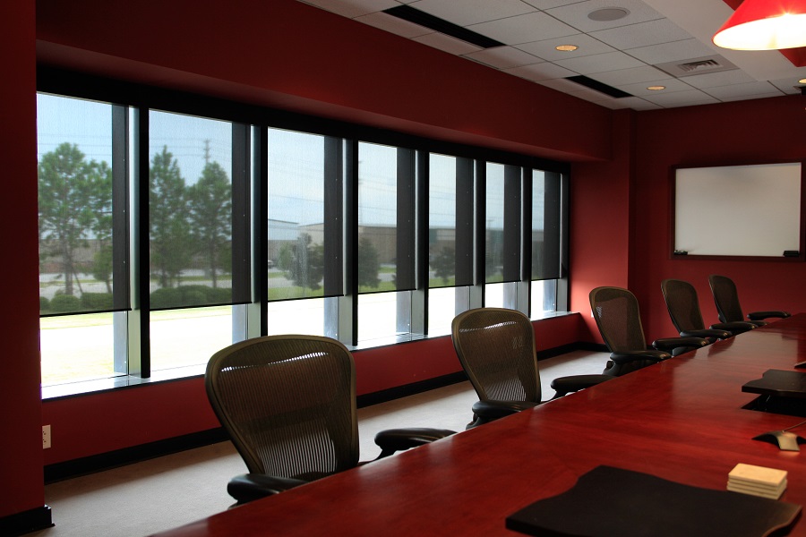 Winterize Your Office with Motorized Shades! 